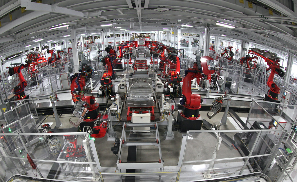 Industrial production line — compressor manufacturer placeholder