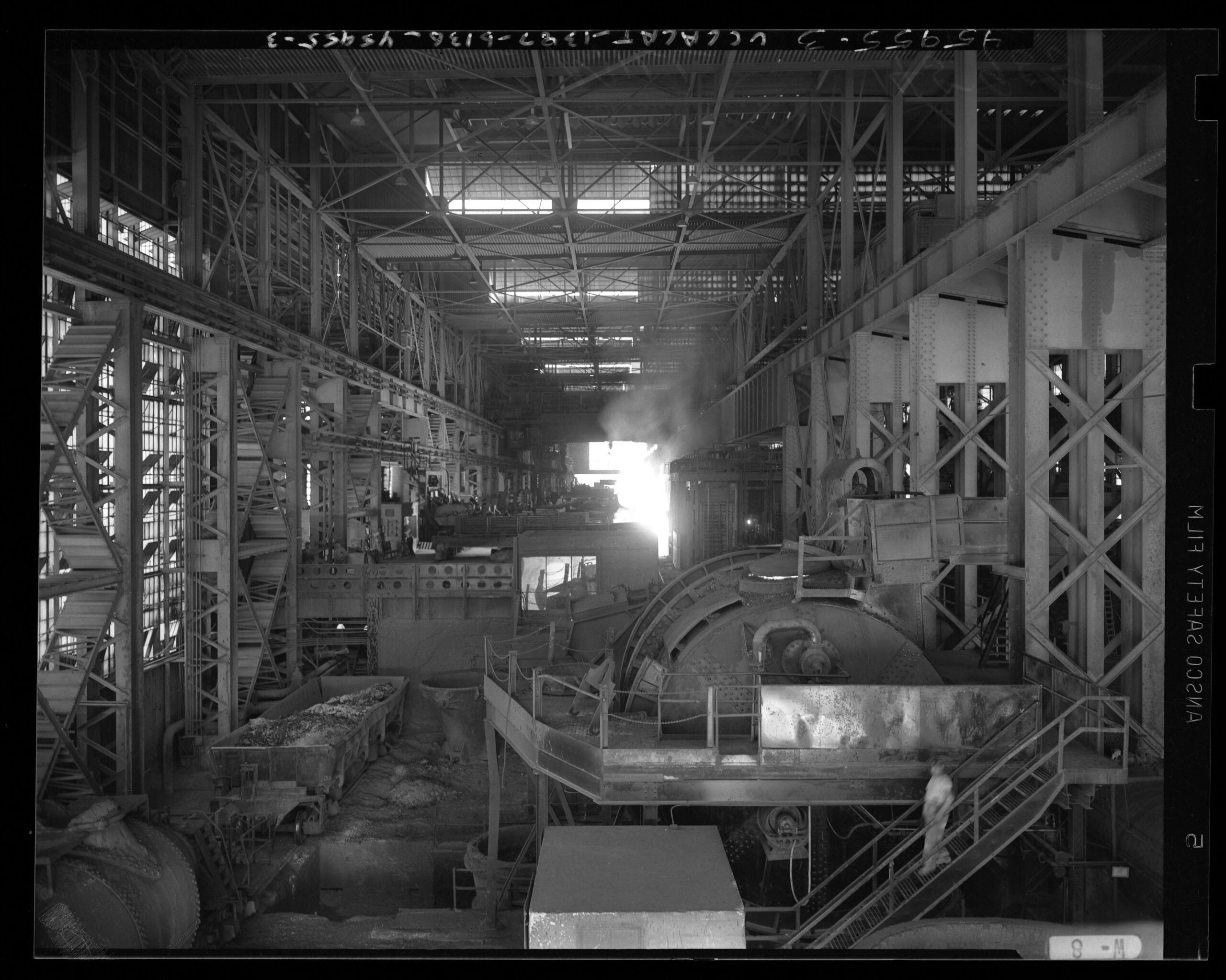 Steel mill interior — metalworker case placeholder